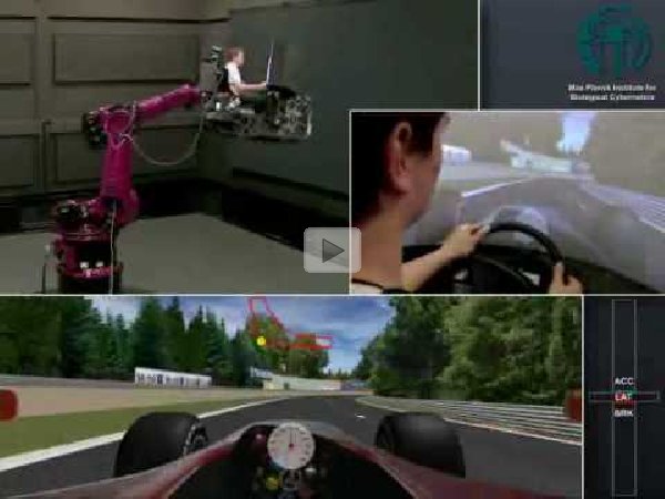 Engineers Turn Robot Arm into F1 Ferrari Simulator